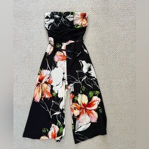 Venus Strapless Culotte Jumpsuit